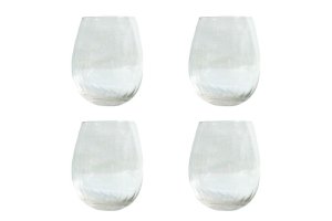 Excellent Housewares 4 Piece Drinking Glass 440ml