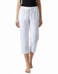 Women's Capri Yoga Pants Drawstring Workout Sweatpants Causal Lounge Pants