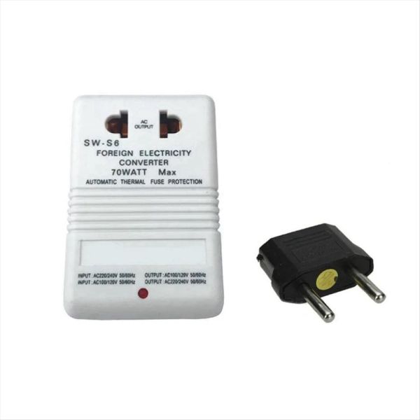 110V/120V To 220V/240V Dual Channel Voltage Compatible with Universal