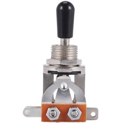 Electric Guitar Toggle Switch 3 Way In Black (Rhythm Treble)