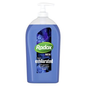 Radox Men Feel Exhilarated Guarana and Rock Crystal Body Wash 6x750ml