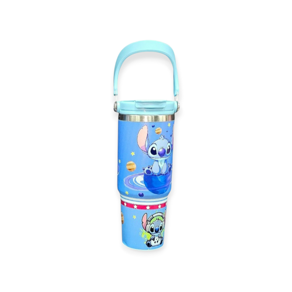 Noni Luxe Lilo&amp;Stitch Disney Cartoon Inspired Insulated Cups/Mugs/Straw/Sip