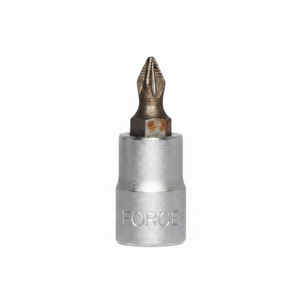 Force 1/4-inch Pozi Bit Socket PZ2 for Screwdrivers and Power Tools