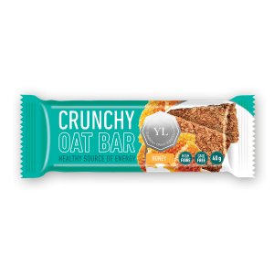 YL Crunchy Oat Bar - 40g - Honey - 12 pack