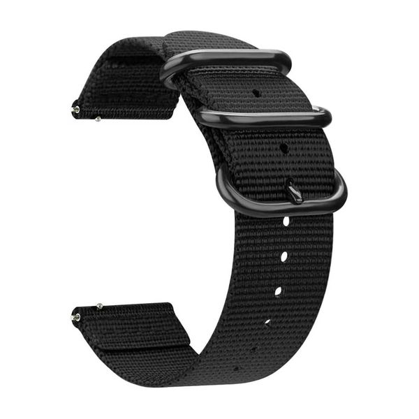 Killer Deals Universal 22mm Nylon Replacement Watch Strap - Black