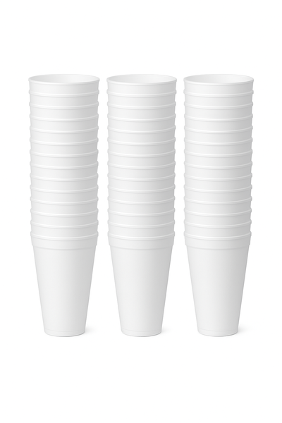 Disposable Foam Cups 250 ml (100 Pack)