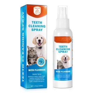 Pet Dog Cat Teeth Cleaning Spray Oral Spray Fresh Breath Dental Care Spray
