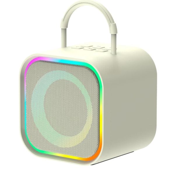 Bluetooth Speaker with Ambient Light and Hook Mount