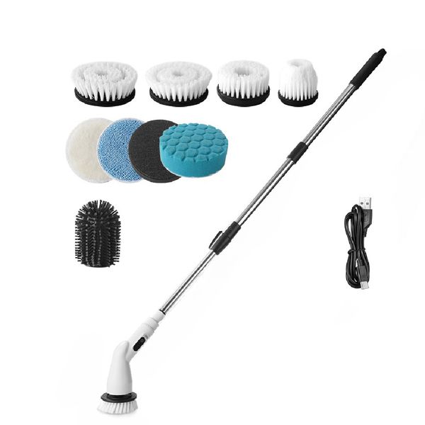 Multi-Function Cleaning Brush/Automatic Swivel Retractable Cleaning Brush
