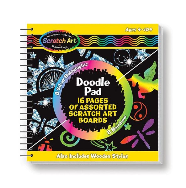 Melissa &amp; Doug Scratch Art Doodle Pad