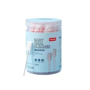 30-Pack Disposable Baby Toothbrushes - Gauze Pads for Gum (0-3 Years)
