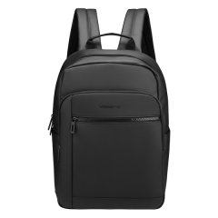 Volkano Mason 14.1" Multi-functional Padded Backpack - Black