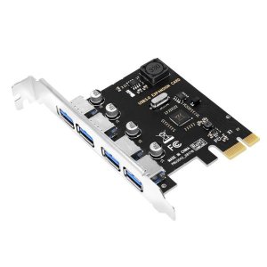 Ssu 4 Port Usb 3.0 Pci-E Expansion Card Pci Express Pcie Usb 3.0 Hub