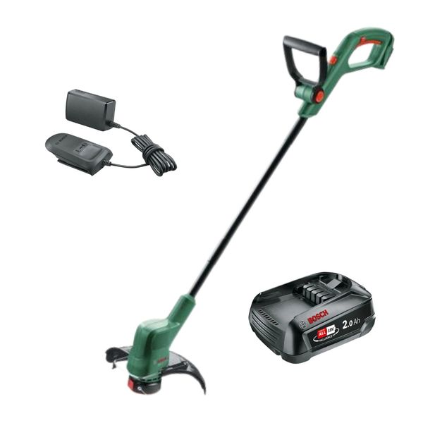 Bosch - Cordless Grass Trimmer (18V) with 2Ah Battery &amp; Charger