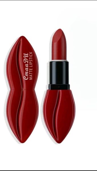 Velvet Matte Lipstick - Long-Lasting, Smudge-Proof, Non-Stick Cup