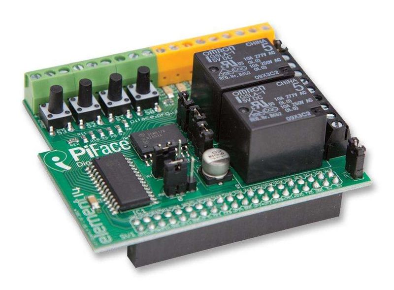 Raspberry PiFace Digital 2 , Relays,Switches,Digital/Analog I/O