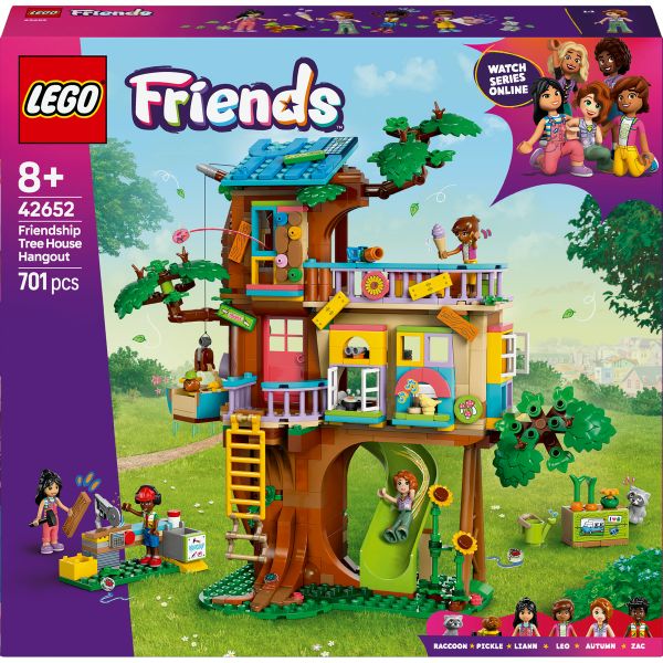 LEGO® Friends Friendship Tree House Hangout Building Kit for Pretend Play 42652