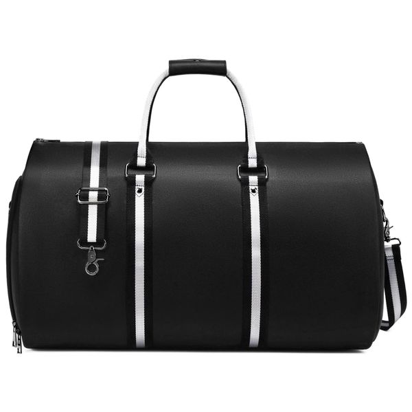50L Foldable Luxury Travel Duffels Waterproof Suit Luggage Business Trips