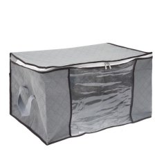 Yax Oxford Collapsible Dust-Proof Wardrobe Organizer Closet Storage Bag-3Pc