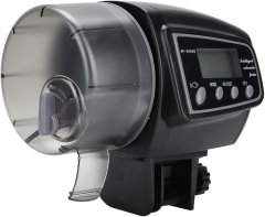 Digital Automatic Fish Feeder with LCD Display for Holiday Fish Dispenser