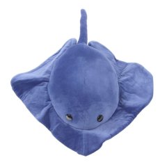 Ocean Animal Plush Toy Super Soft Sleep Companion Animal Pillow 52cm Blue
