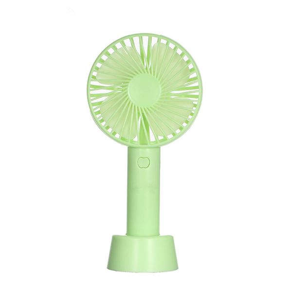 Mini Portable Handheld Fan USB Rechargeable Desk Fan - Black