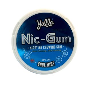 Yalla Nicotine Gum (2mg) 40 Pack - Cool Mint