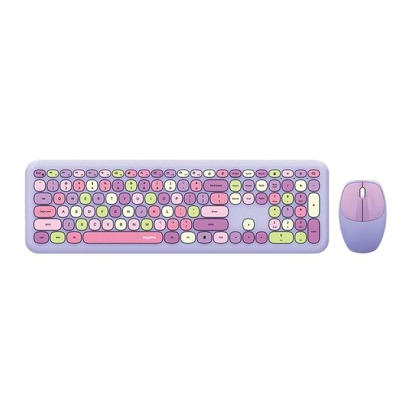 Wireless Keyboard Mouse Combo Ultra Thin Quiet For PC Laptop Tablet