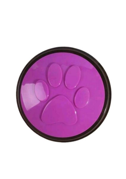 Pet Voice Recording Training Button - Purple