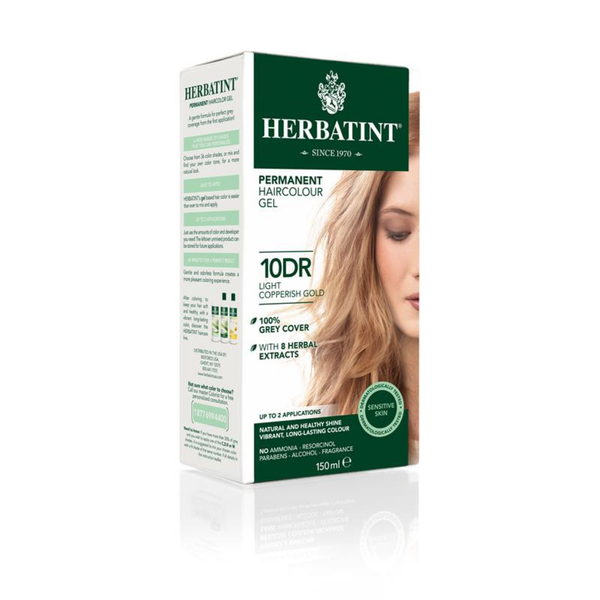 Herbatint Hair Colour - 10DR Light Copperish Gold x 6