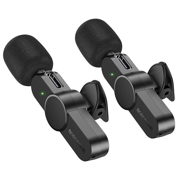 Borofone Wireless Microphone for iPhone and Type-C BFK12 GW