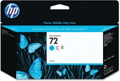 HP No. 72 Ink Cartridge (130 ml) with Vivera Ink (Cyan) (C9371A)