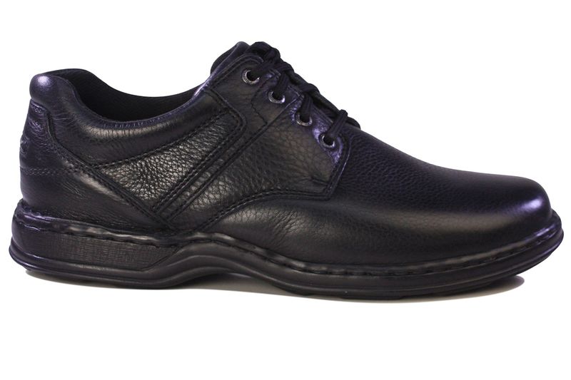 Hush Puppies Bennett Black Lace Up Casual