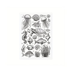Trocraft Transparent Ocean Wonders Stamp