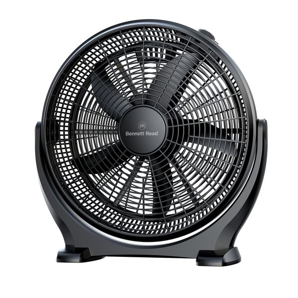 Bennett Read 40cm High-Velocity Floor Fan - Black