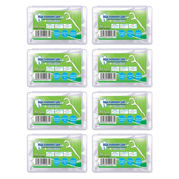 400 Pieces Dental Floss Picks High Toughness Professional Toothpicks Sticks