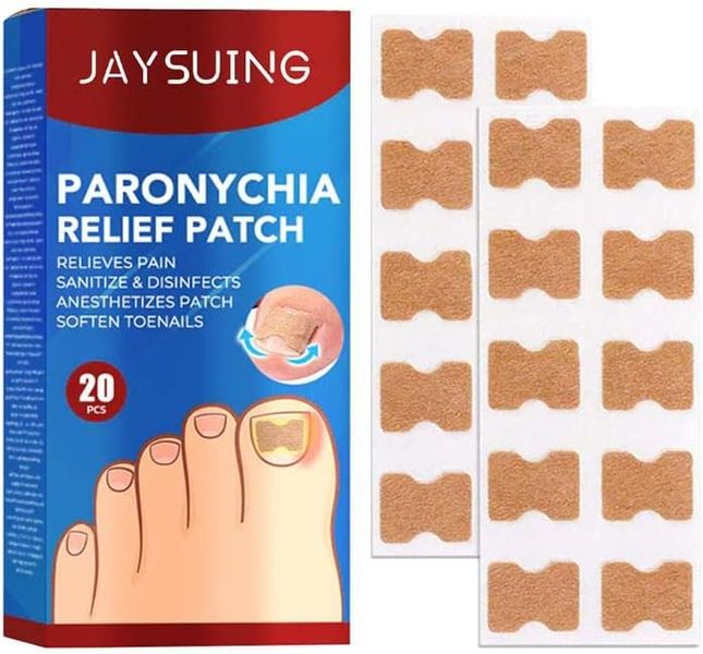 Synergy360 Jaysuing Paronycgia Ingrown Toenail Correction Nail Stickers