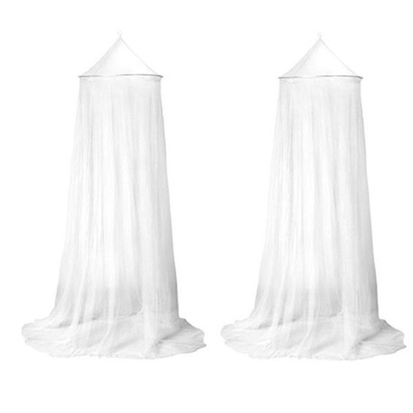 Upstairs Homeware Mosquito Net Double Bed - Pack of 2