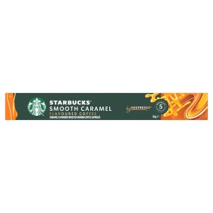 STARBUCKS Smooth Caramel Flavoured coffee by NESPRESSO Blonde Roast, 53gx10