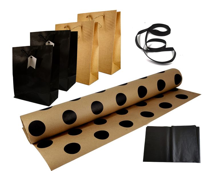 B.Moore - Gift-Wrap Kit - Kraft Pack