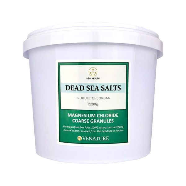 Dead Sea Salts - Magnesium Chloride Coarse Granules - 2200 g