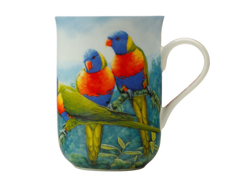 Maxwell and Williams Birds of Australia Mug 300ml - Lorikeet