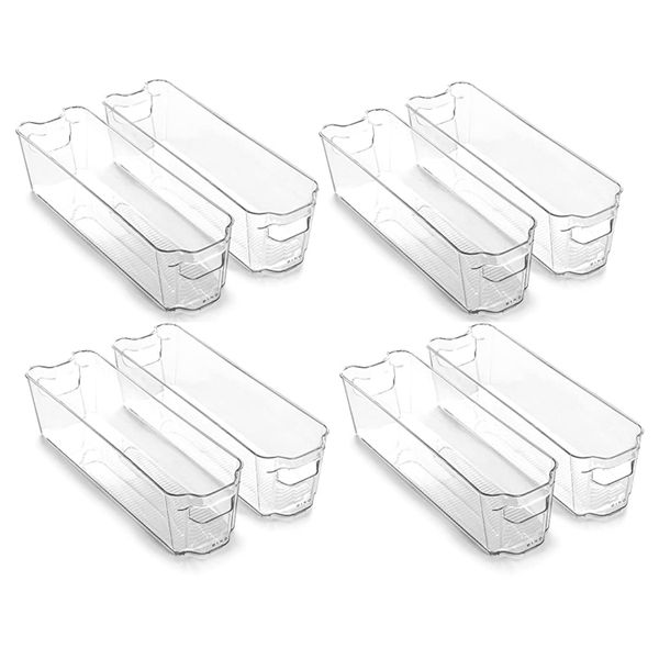 Minhaj Homeware - Fridge Storage Containers 8piece Set 109511/8
