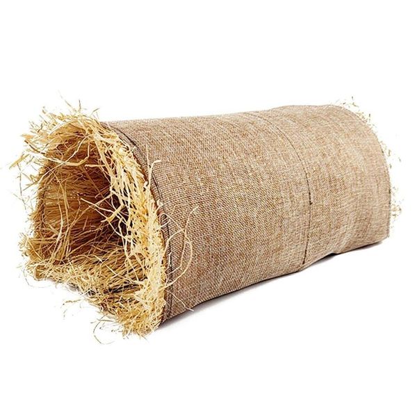 Pet Bed Grass Tunnel Toy &amp; Hideaway For Guinea Pig &amp; Rabbit