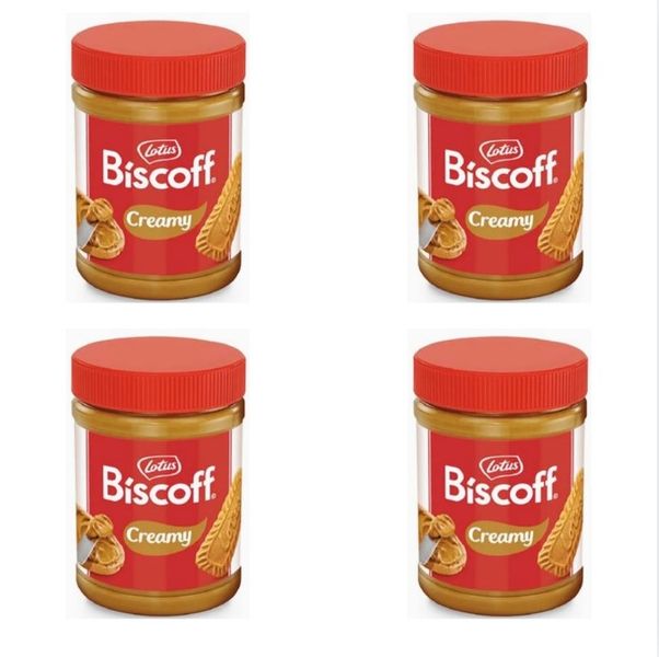Lotus Biscoff Creamy Spread 1.6kg - Pack of 4