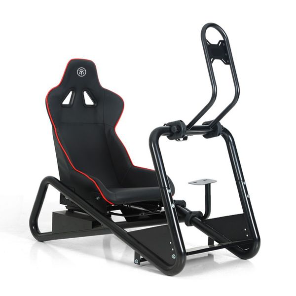 MBS Steering Wheel Stand with Racing Seat and TV Mount