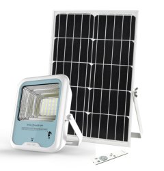 75w Solar Security Flood Light With Motion &amp; Day-Night Sensor