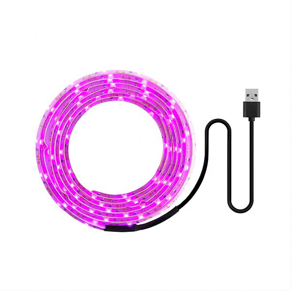 3M USB Waterproof LED Full Spectrum Hydroponic Grow Light Strip