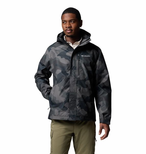 Columbia Men's Hikebound II Printed Jacket - Black Mod Camo Print