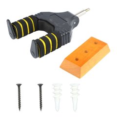 Auto-locking steel guitar hook